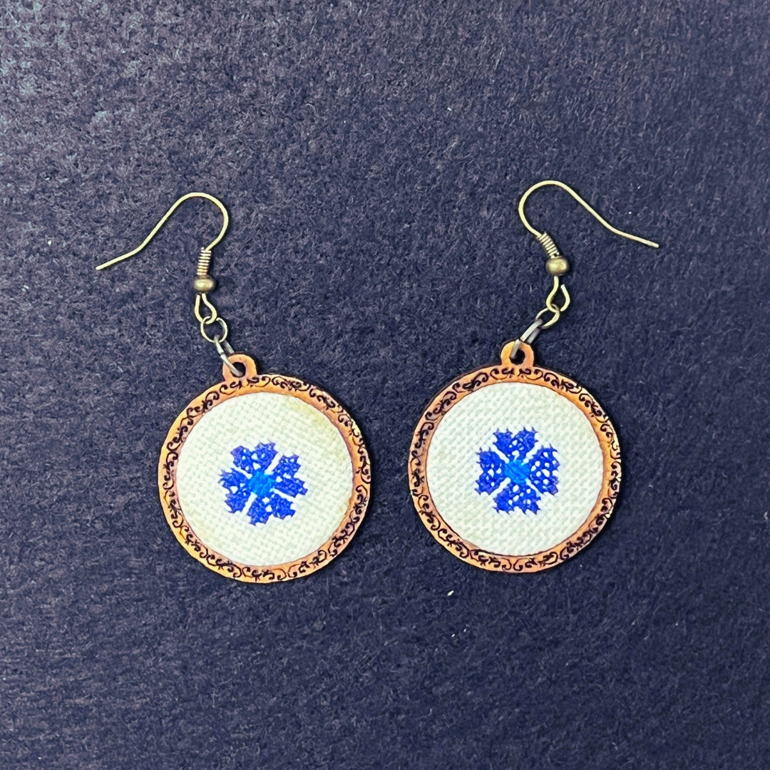 UA Market® Pendientes | Bordado | Azul