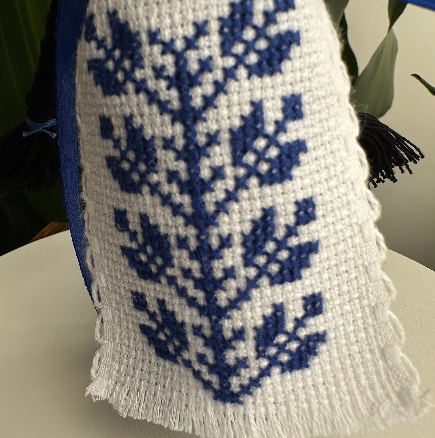 Motanka | Motanka Alma | Blanco & Azul | Bodado | UA Market®