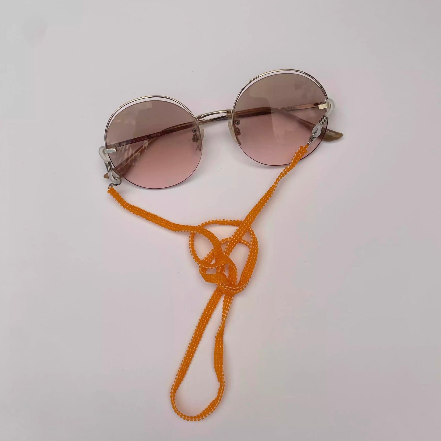 Accesorio para gafas hecho a mano con cuentas japonesas, 3 hileras