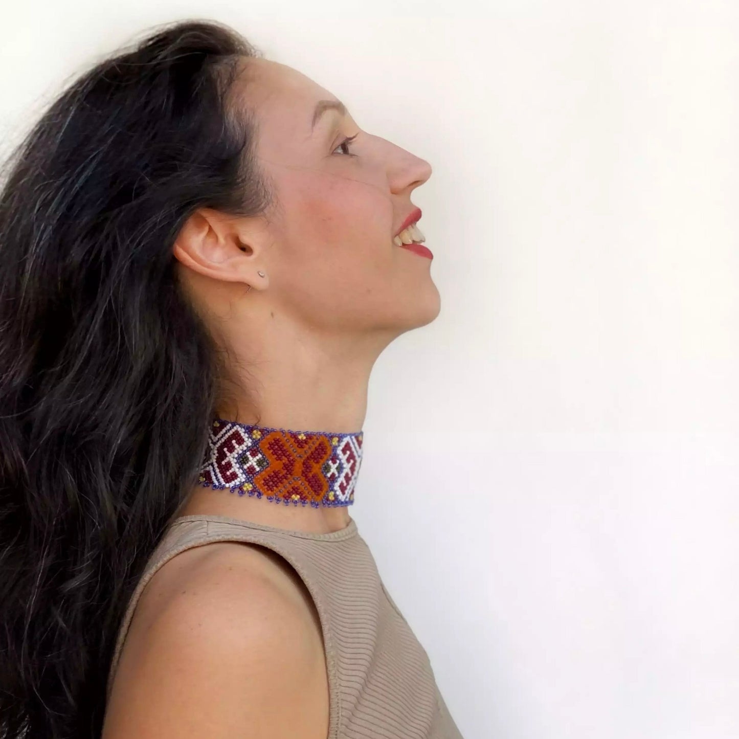 Collar "Hielo y Llama", Silanka ucraniana