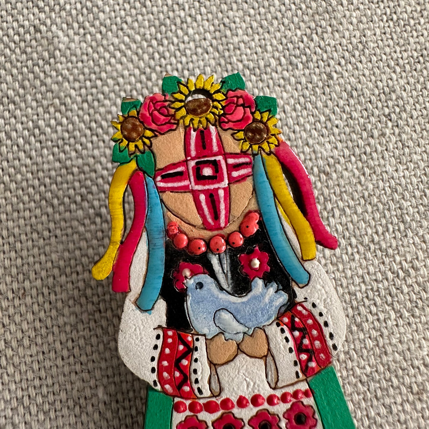 Pin Motanka con paloma | UA Market®