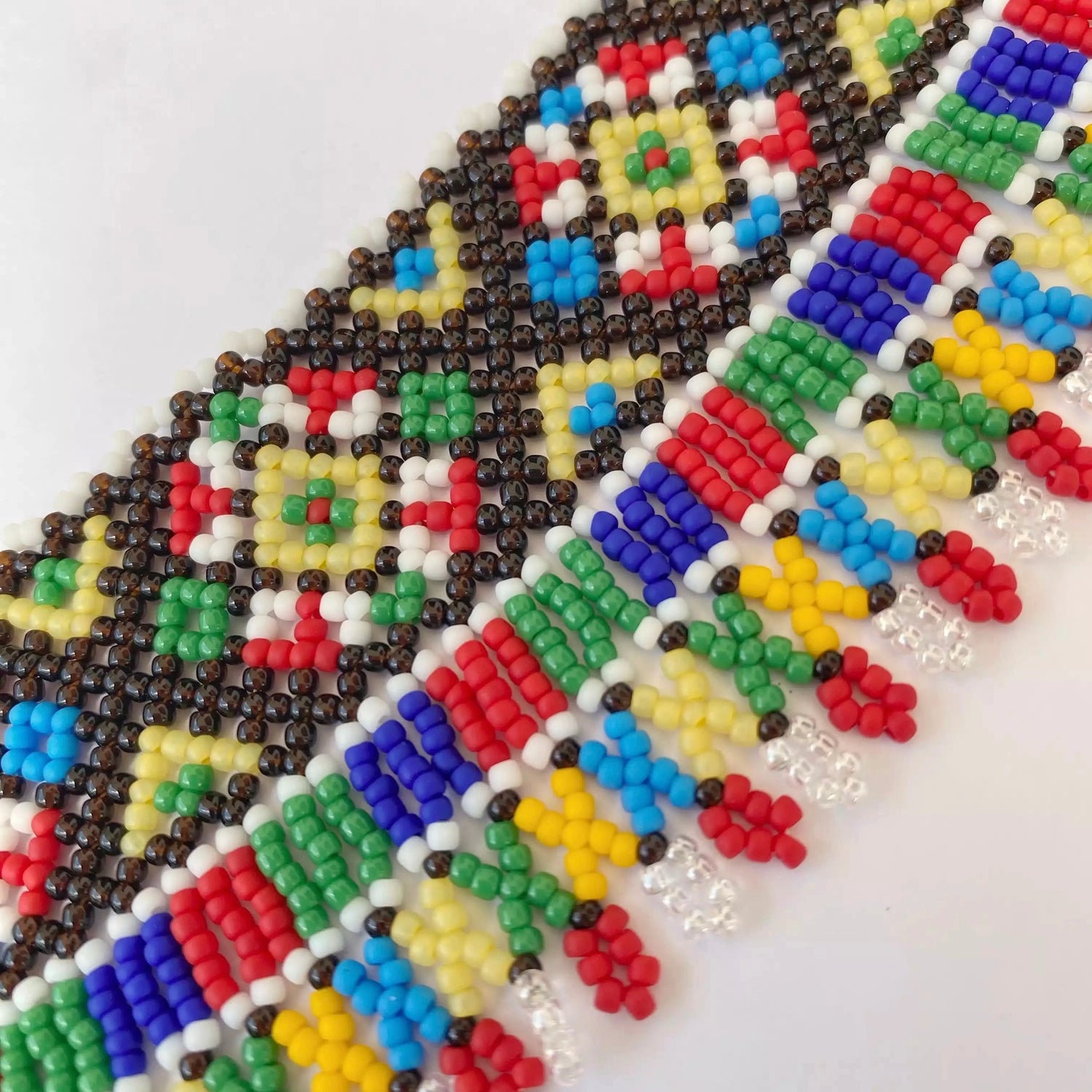Artesanía tradicional de Ucrania de chaquira