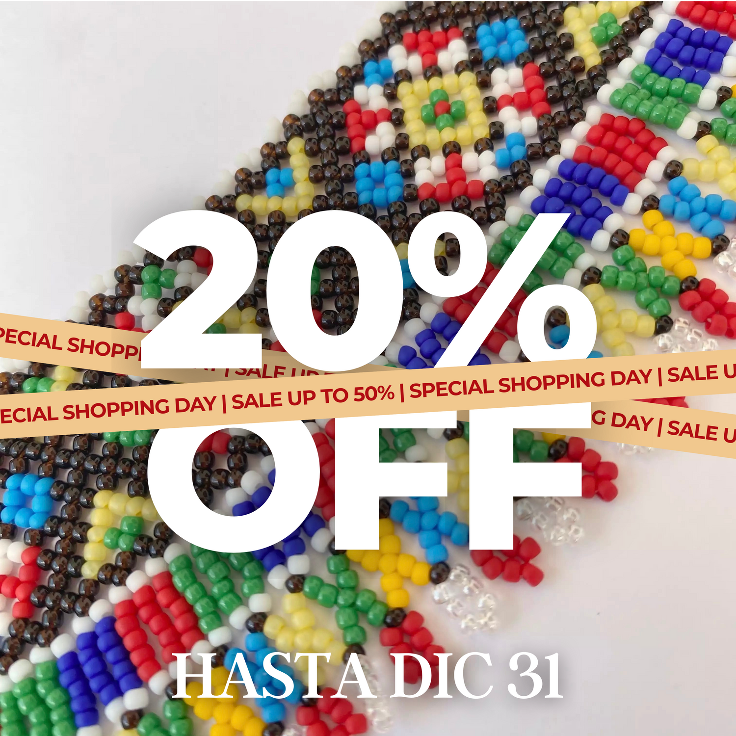 Artesanía tradicional de Ucrania de chaquira