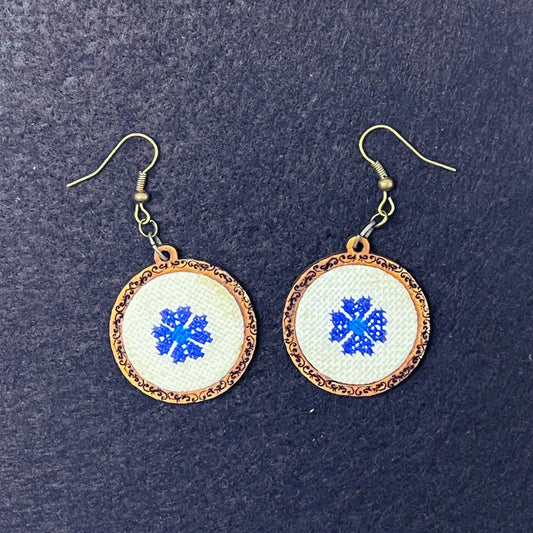 UA Market® Pendientes | Bordado | Azul