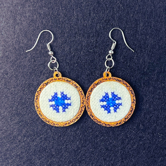UA Market® Pendientes | Bordado | Azul