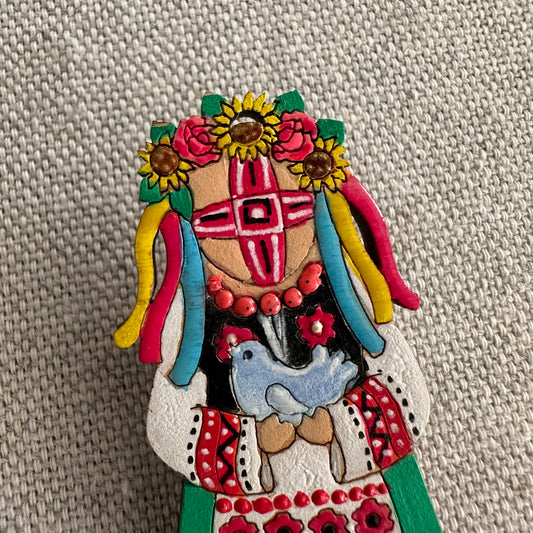 Pin Motanka con paloma | UA Market®