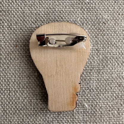Pin Globo aerostático de madera | UA Market®